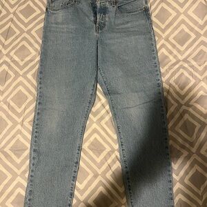Levi's Light Blue Straight Leg Jeans